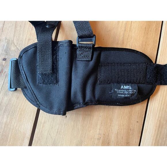 AMS Longmont Colorado Made in USA ankle holster for revolver 38/357 Colt S&W - Picture 1 of 4